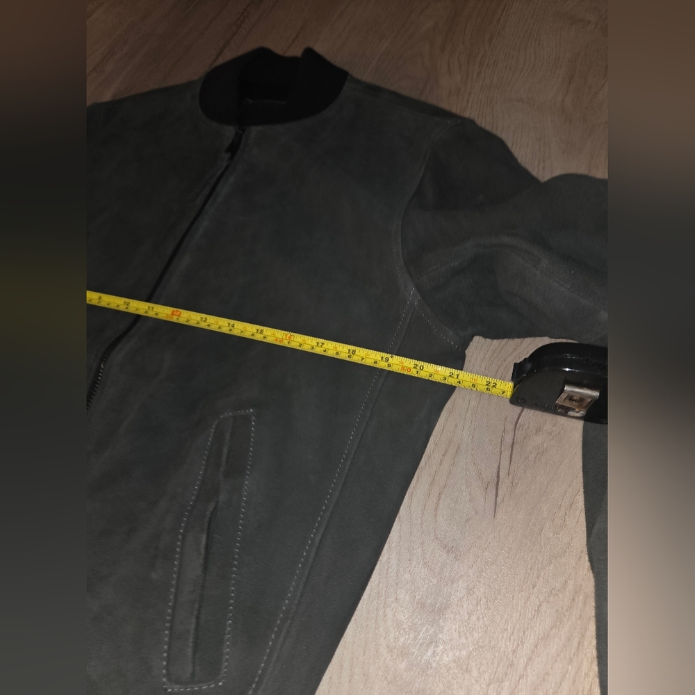 Last Wolf suede bomber jacket - Picture 6 of 8
